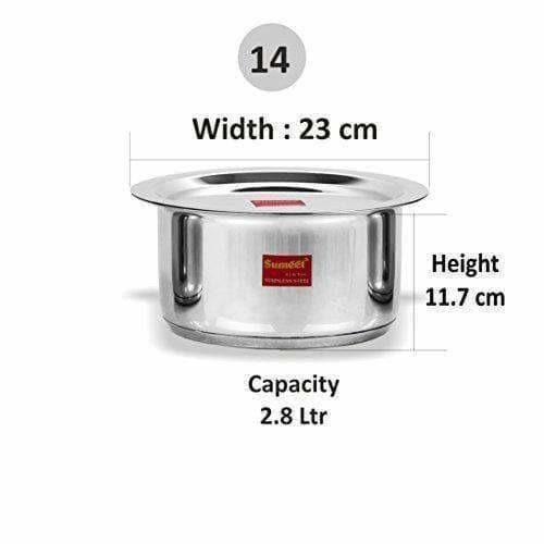 Stainless Steel Induction Bottom Friendly Container - Swadesiicart