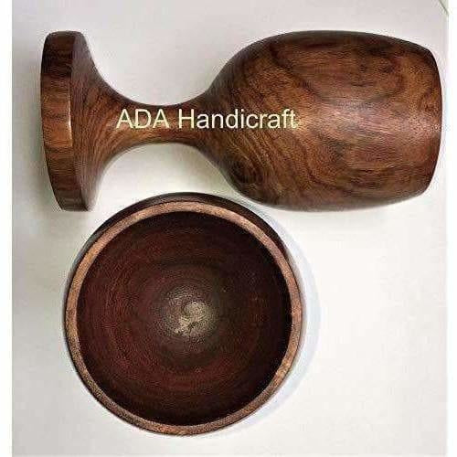Handmade Sheesham Wooden Glass - Swadesiicart