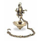 Dancing Ganesha Brass Hanging Diya