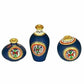 Hand-Painted Home Decorative Miniature Small Pots Set ( Set of 3 Mini Pots) - Swadesiicart