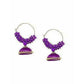 Trendy Design -Metal Beads and Threads in Purple Color - Madhu Collections