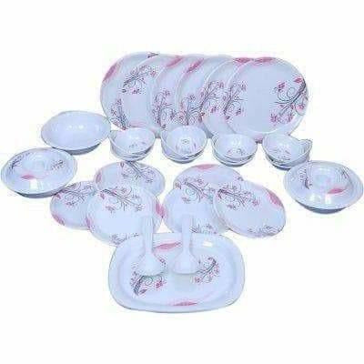 Designer Dinner Set with Pack of 32 Pieces - Swadesiicart