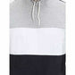 Men's Stylish Full Sleeve Grey, White, Black Hooded T-Shirt | Swadesiicart