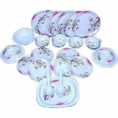 Designer Dinner Set with Pack of 32 Pieces - Swadesiicart