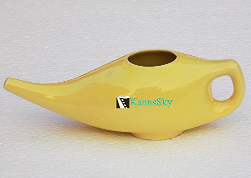 Kannssky Ceramic Jala Neti Pot - Swadesiicart