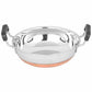Stainless Steel Cookware - Along With Copper Bottom - Set of 5 Pieces - Swadesiicart