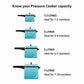 Hawkins Black - Anodized Aluminium Pressure Cooker, 3.5 Litres