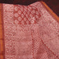 Red Onion All Over Printed Semi Chanderi Saree By Gayathri Reddy Designer Studio | Swadesiicart