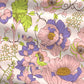 MYTRIDENT Moments Pink Blue Floral Pure Cotton 120 TC Queen Bedsheet With 2 Pillow Covers - Swadesiicart