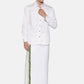 Sethukrishna White Solid Cotton Readymade Dhoti For Men | Swadesiicart