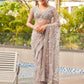 Tikhi Imli Embroidered Net Heavy Work Saree | Swadesiicart