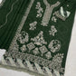 Anaita D Green Rangoli Silk Suit with Embroidery & Sequence Work