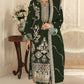 Anaita D Green Rangoli Silk Suit with Embroidery & Sequence Work