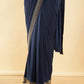 Soch Blue Beads and Stones Ready to Wear Saree | Swadesiicart