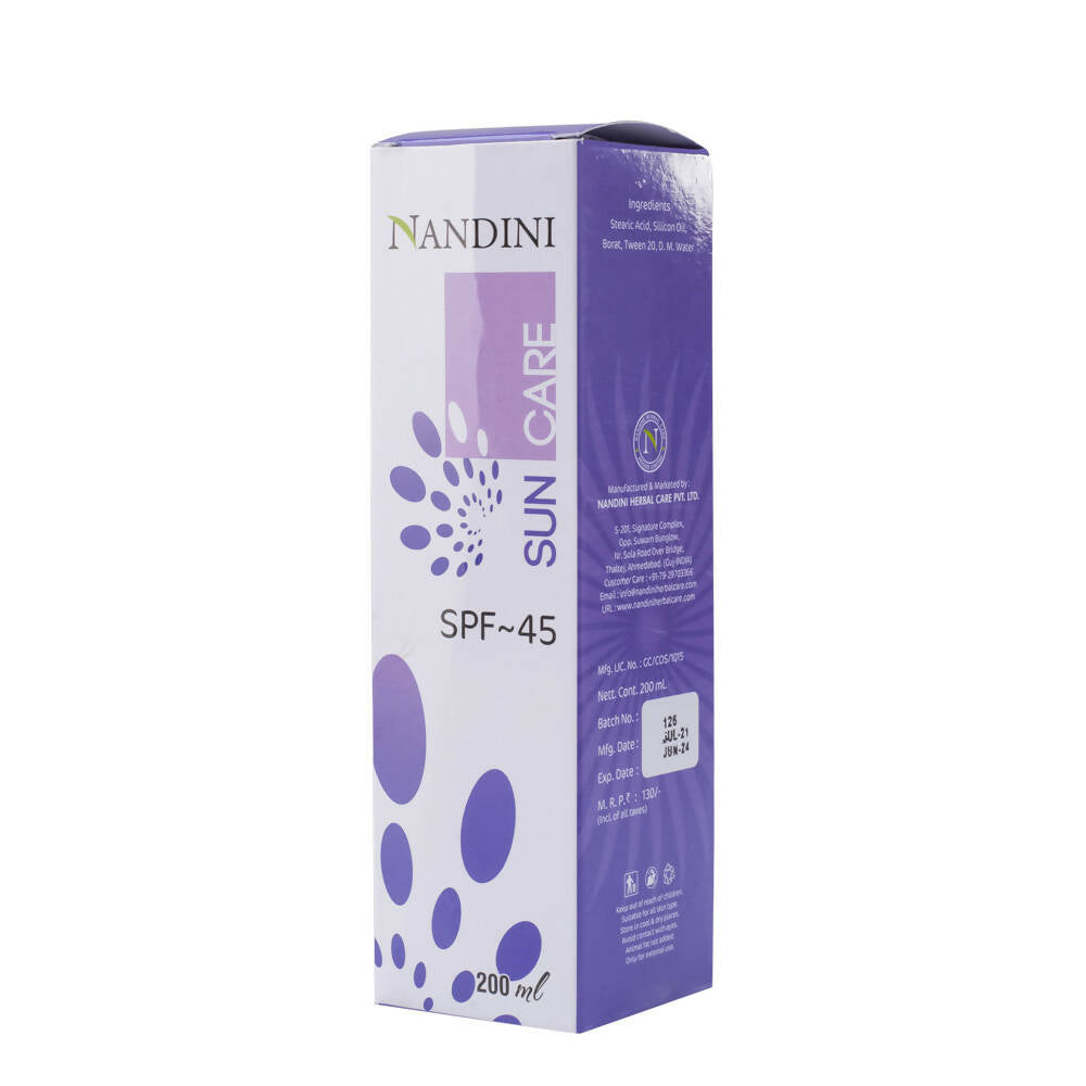 Nandini Herbal Sun Care Lotion SPF 45 - Swadesiicart