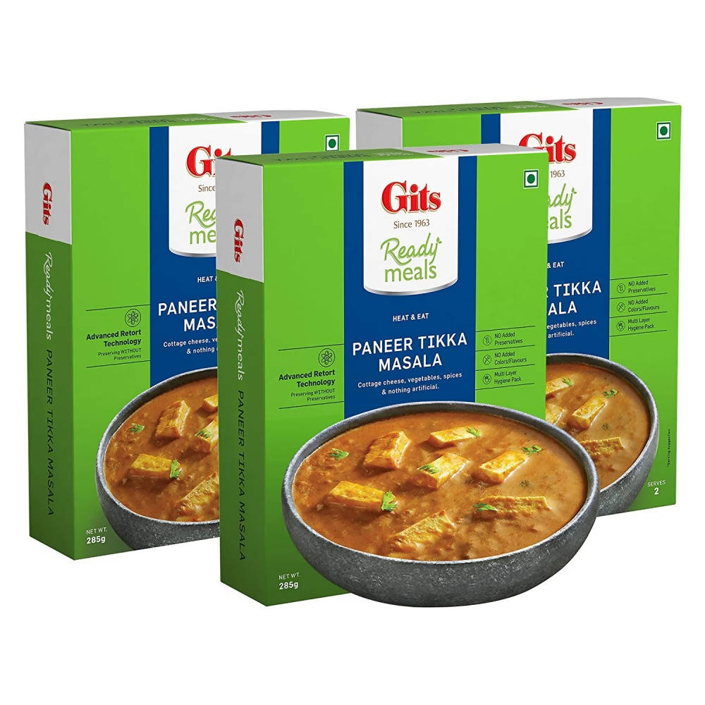 Gits Ready Meals Heat & Eat Paneer Tikka Masala - Swadesiicart