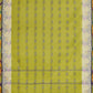 Exclusive Collection 100% Pure Cotton Olive Tant Saree With Hand Weaving Work - Swadesiicart