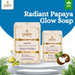 Yogez La Mu Shu Radiant Papaya Glow Soap - Swadesiicart