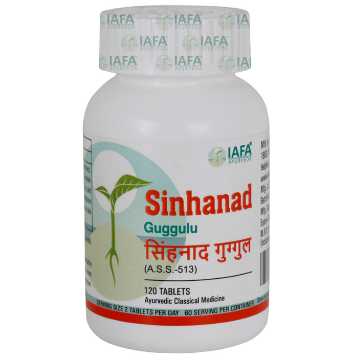 Iafa Ayuveda Sinhanad Guggulu Tablets | Swadesiicart
