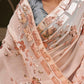 Tikhi Imli Floral Sequinned Georgette Saree | Swadesiicart