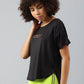 MKH Women Typography Printed Dri-FIT Sports T-shirt - Swadesiicart
