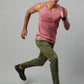 Alcis Heather Dry Tech Anti Static Slim Fit Running T-shirt | Swadesiicart