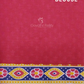 Denim Blue Colour Block Print Pure Mulmul Cotton Saree By Gayathri Reddy Designer Studio | Swadesiicart