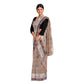 Exclusive Collection 100% Pure Cotton Beige Tant Saree With Hand Weaving Work - Swadesiicart