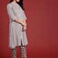 Anouk Women Ethnic Motifs Printed Regular Kurta with Trousers - Swadesiicart