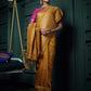Vardha Mustard Yellow Golden Zari Banarasi Silk Saree | Swadesiicart
