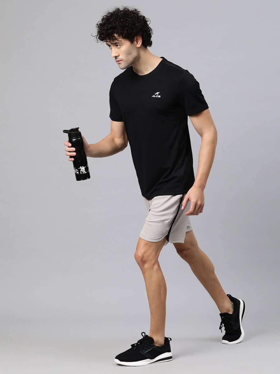 Alcis Men Anti Static Slim Fit T-shirt | Swadesiicart