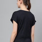 MKH Typography Printed Extended Sleeves Dri-FIT Relaxed Fit T-shirt - Swadesiicart