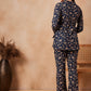 InWeave Navy Beige Co Ord Set - Swadesiicart