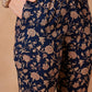 InWeave Navy Beige Co Ord Set - Swadesiicart