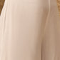 InWeave White Round Neck Short Palazzo Set - Swadesiicart