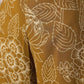InWeave Dark Yellow Rose Leaf Mandarin Kurta Set - Swadesiicart