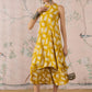 InWeave Honey Yellow Beige Kurta Set - Swadesiicart