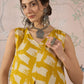 InWeave Honey Yellow Beige Slit Kurta Set - Swadesiicart