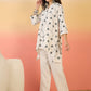 InWeave White Embroidery Mandarin White Set - Swadesiicart
