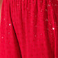 InWeave Red Chikankari Anarkali Kurta Sharara Set - Swadesiicart