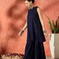 InWeave Blue Chikankari Short Kurta Set - Swadesiicart