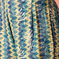 InWeave Teal Leaf Zig Zag Foil W/S Kurta Pant Set - Swadesiicart