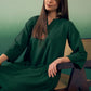 InWeave Dark Green Kurta Palazzo Set - Swadesiicart