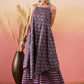 InWeave Iron Grey Floral Boota Print Strappy Printed Palazzo Set - Swadesiicart