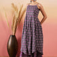 InWeave Iron Grey Floral Boota Print Strappy Printed Palazzo Set - Swadesiicart