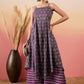 InWeave Iron Grey Floral Boota Print Strappy Printed Palazzo Set - Swadesiicart