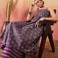 InWeave Iron Grey Floral Boota Print Strappy Printed Palazzo Set - Swadesiicart