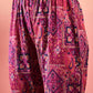 InWeave Pink Violet Printed One Shoulder Strapp Kurta Set - Swadesiicart