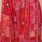 InWeave Orange Red Unique Foil Sweetheart Neck Sharara Set - Swadesiicart