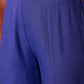 InWeave Ink Blue Long Anarkali Kurta Pant Set - Swadesiicart